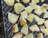 米粉で カリッとのり塩オーブンポテト作り方4写真