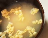 ささみと揚玉のほんのりとろみ清汁作り方7写真