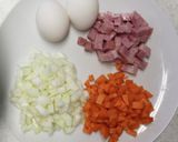簡単ケチャップライス作り方1写真