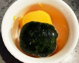 小松菜入りさつま芋ポタージュ　離乳食冷凍作り方3写真
