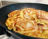 フライパンでふっくら大きなお好み焼き♬作り方11写真