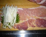 簡単フライパンいらずの豚肉まきまき作り方2写真