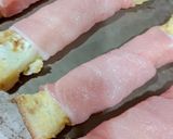 米粉で接着！豚バラ卵パン！作り方3写真