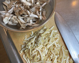 舞茸と油揚げの炊き込みごはん作り方1写真