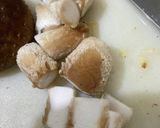米粉で菜の花のかき揚げ作り方3写真