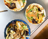 簡単きな粉和風チリ味豚こま大根青椒肉絲風作り方15写真