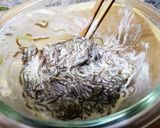 米粉で☆もずくの天ぷら　作り方2写真