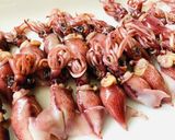 【ホタルイカ】コンロで醤油炙り焼き作り方3写真