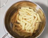 米粉活用 簡単!鮭とペンネクリームパスタ作り方2写真