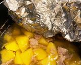 じゃがいもとひき肉の粉ふき芋風作り方6写真