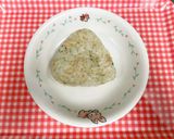 [保育園幼児食]鶏そぼろにぎり作り方7写真