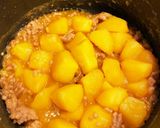 じゃがいもとひき肉の粉ふき芋風作り方9写真