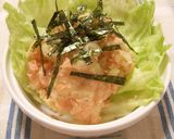 衝撃の☆鮭フレークでポテトサラダ作り方7写真
