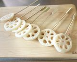 米粉で（小麦粉でも）♪蓮根フライ作り方2写真