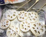 米粉で（小麦粉でも）♪蓮根フライ作り方3写真