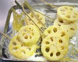 米粉で（小麦粉でも）♪蓮根フライ作り方5写真
