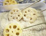 米粉で（小麦粉でも）♪蓮根フライ作り方6写真