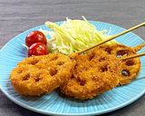 米粉で（小麦粉でも）♪蓮根フライ作り方9写真