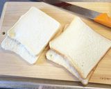 ウインナーとピザソースのホットサンド作り方1写真