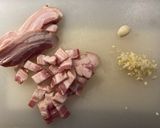 Bacon, Tomato Pasta作り方1写真