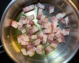 Bacon, Tomato Pasta作り方3写真