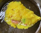 米粉でバインセオ　ベトナム風お好み焼き作り方6写真