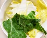レンジ肉無きな粉ごま味噌炒味白菜回鍋肉風作り方8写真