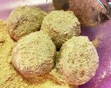 米粉活用★レンジでかぼちゃ団子★柔らか〜作り方9写真