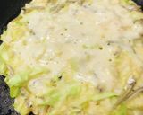 米粉活用●米粉のいりこ玉子チーズ焼き作り方2写真