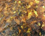米粉活用●米粉のいりこ玉子チーズ焼き作り方3写真