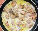 鶏肉とアスパラのレモンクリーム煮作り方4写真