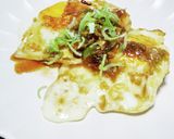 目玉焼きの甘酢炒め作り方8写真