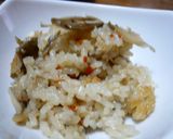 舞茸御飯のおにぎり♪作り方3写真