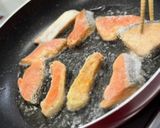 鮭の揚げ出し〜おろしポン酢がけ〜作り方3写真