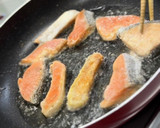 鮭の揚げ出し〜おろしポン酢がけ〜作り方3写真