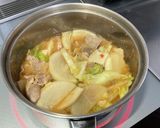 具だくさん辛味噌鍋!(^^)!作り方3写真