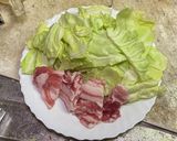 春キャベツでサッポロ一番みそラーメン作り方1写真