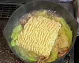 春キャベツでサッポロ一番みそラーメン作り方5写真