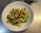子持ち高菜とキノコのマヨゆず胡椒炒め作り方3写真