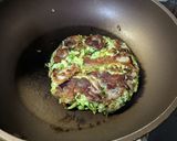 豆腐と米粉のお好み焼き作り方8写真