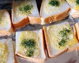 サンドイッチ用食パンでガーリックトースト作り方4写真