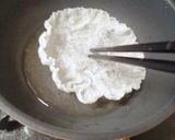 カリカリ★食べられるお皿♡ライスペーパー作り方3写真