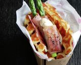 うちカフェ。ワッフルサンド作り方3写真