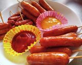 素揚げウインナー作り方4写真