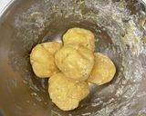 三温糖で作るサーターアンダギー作り方6写真