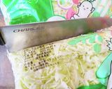 オートミール鶏キムチお好み焼き葱ポン酢作り方6写真