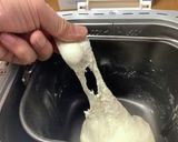 とかち野酵母でピザ生地　加水率65%作り方5写真
