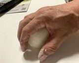 とかち野酵母でピザ生地　加水率65%作り方9写真