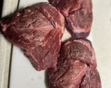 牛ホホ（スネ）肉の赤ワイン煮　フレンチ編作り方1写真