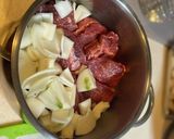牛ホホ（スネ）肉の赤ワイン煮　フレンチ編作り方2写真